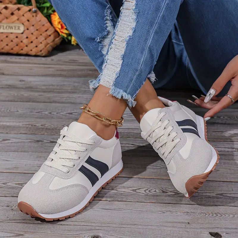Supportive Two-Tone Lightweight Trainers