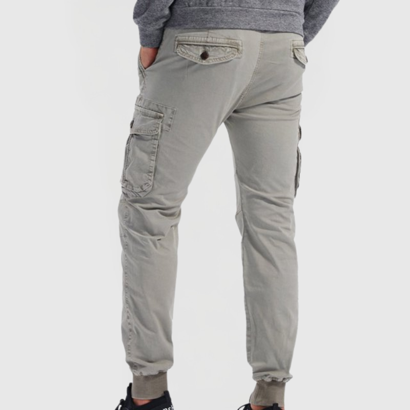Men's Slim Fit Utility Cargo Trousers