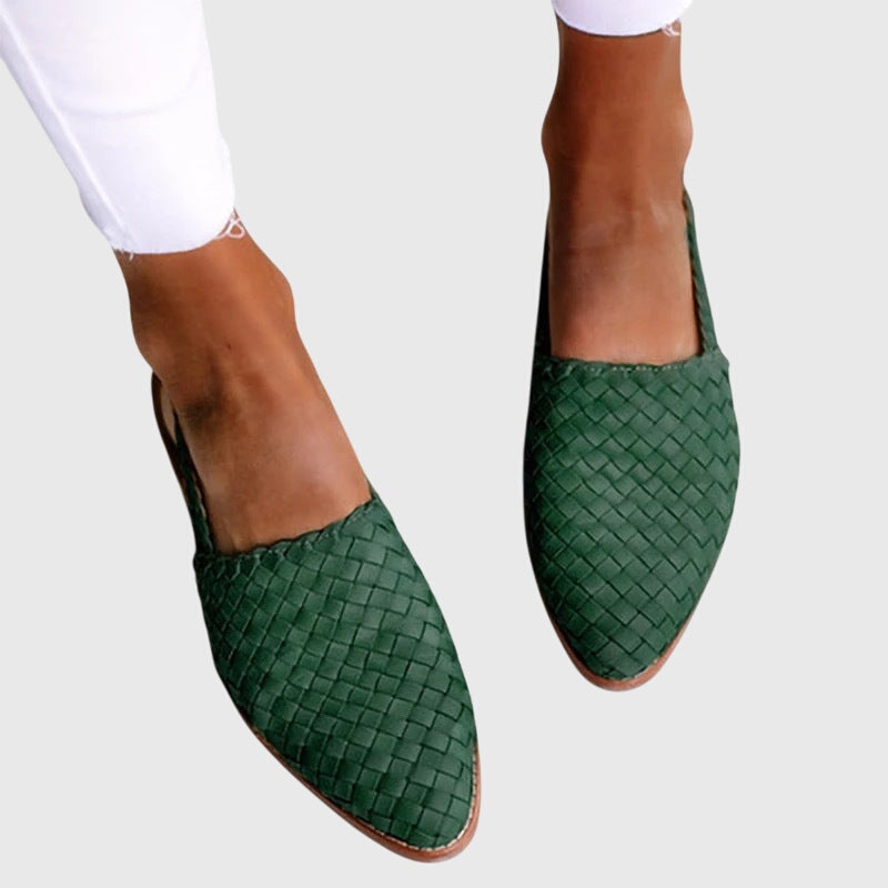 Women's Woven Slip-On Flats