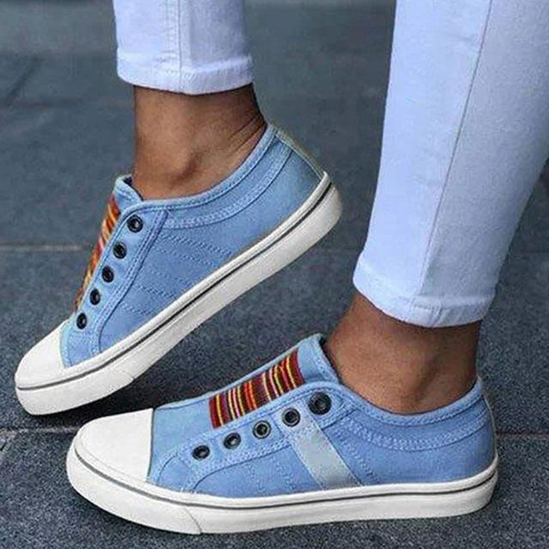 Everyday Canvas Slip-On Walking Shoes
