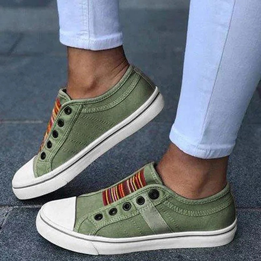 Everyday Canvas Slip-On Walking Shoes