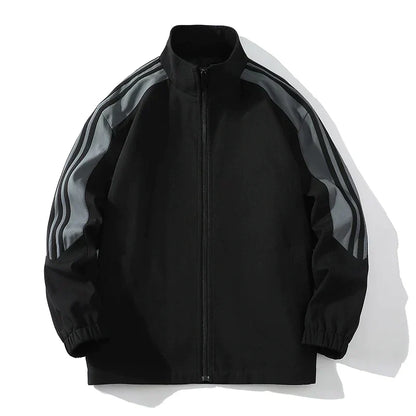 Men's Zip-Up Track Jacket and Joggers Set