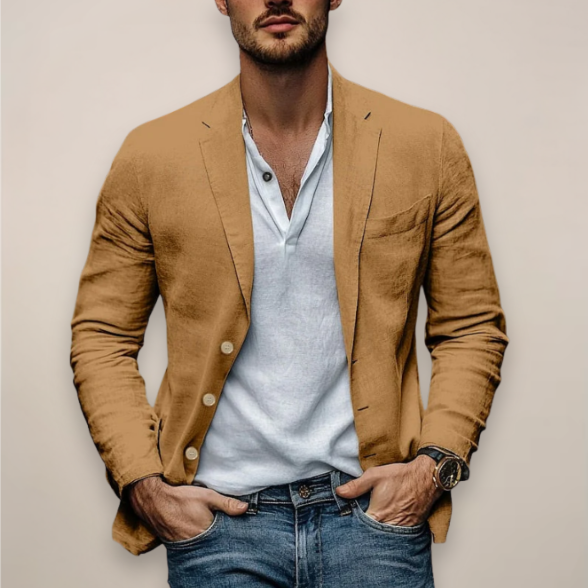 Men's Breathable Summer Blazer