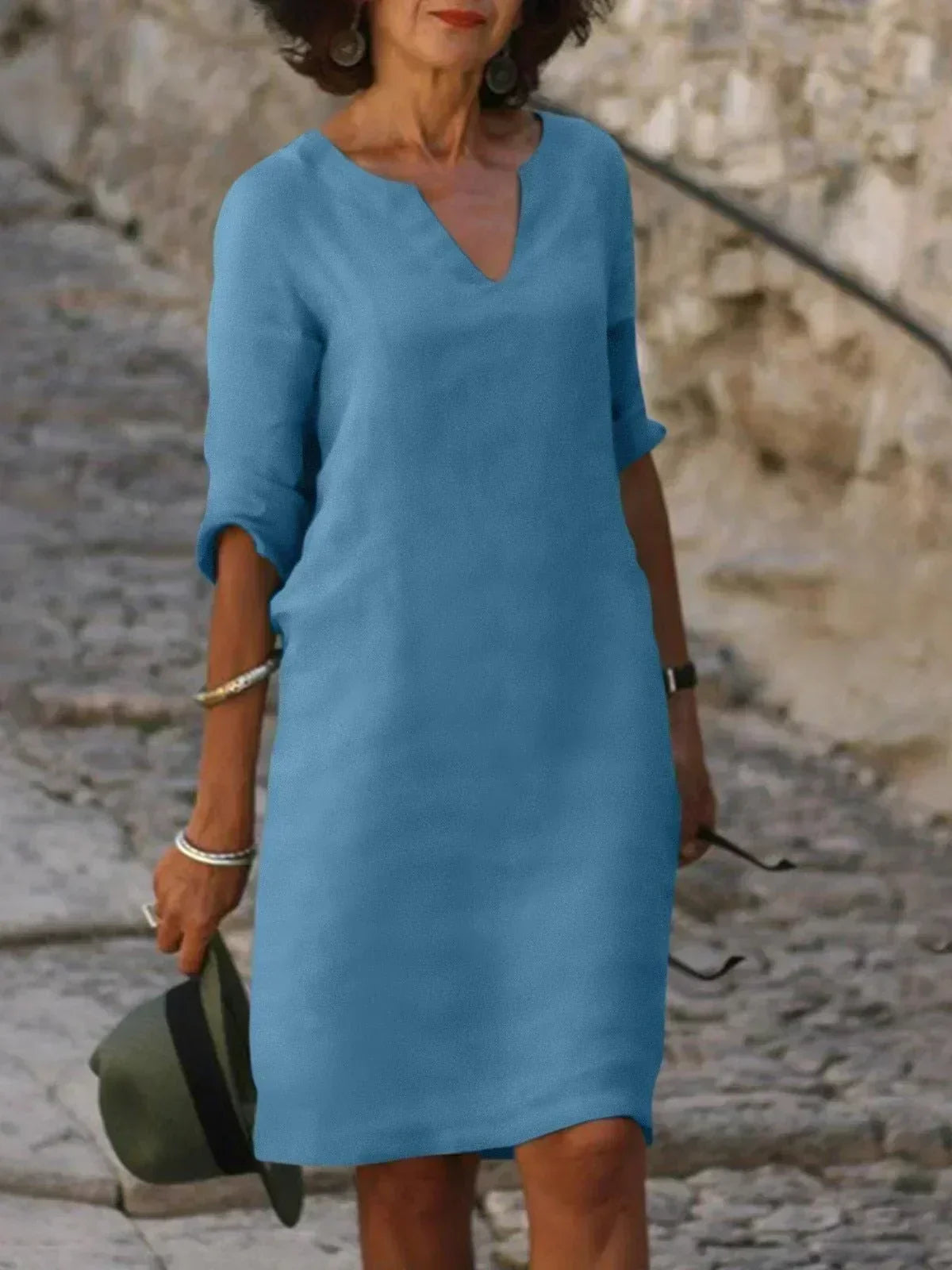 Understated Sleeveless Midi Dress
