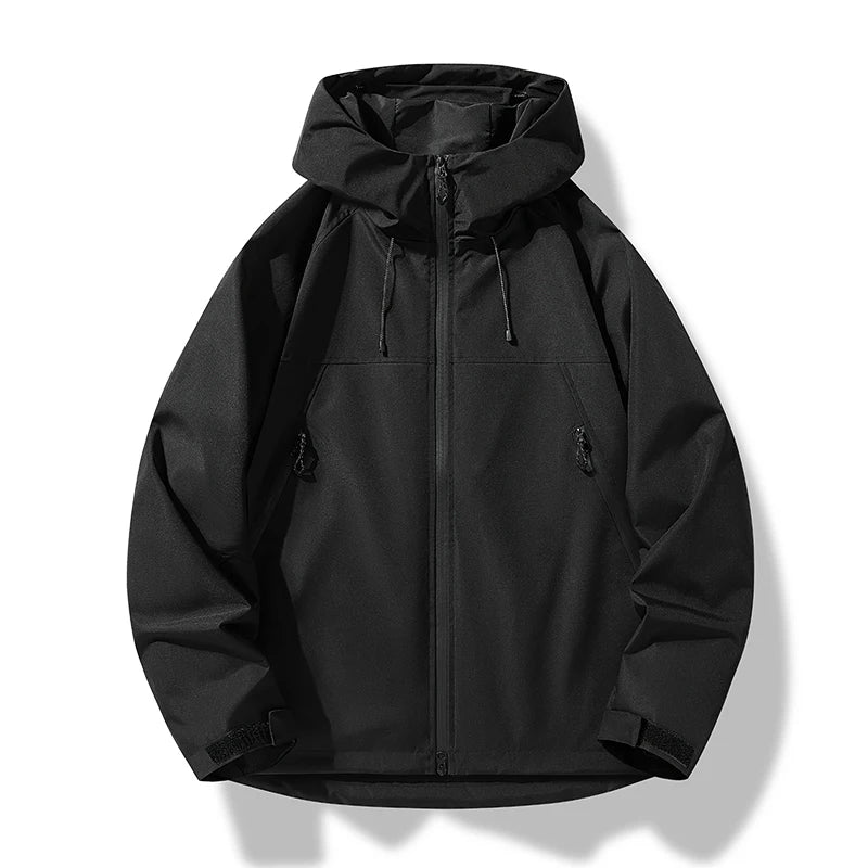 Men's Weatherproof Hooded Shell Jacket
