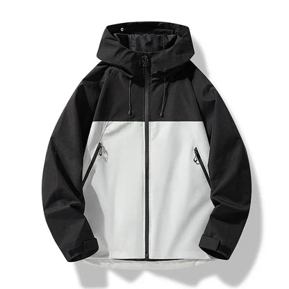 Men's Weatherproof Hooded Shell Jacket