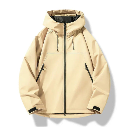 Men's Weatherproof Hooded Shell Jacket