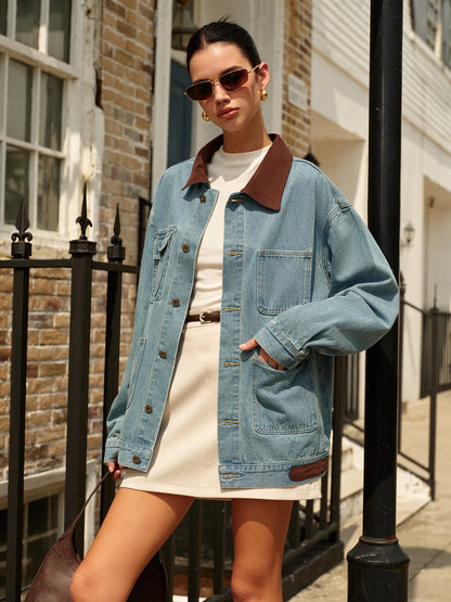 High-Waisted Belted A-Line Mini Skirt
