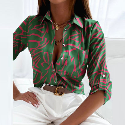 Tailored Point Collar Long-Sleeve Shirt