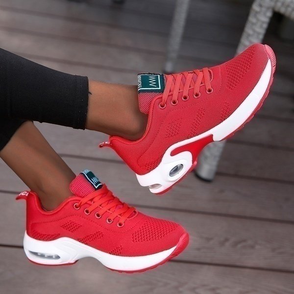 Cushioned Memory Foam Walking Trainers