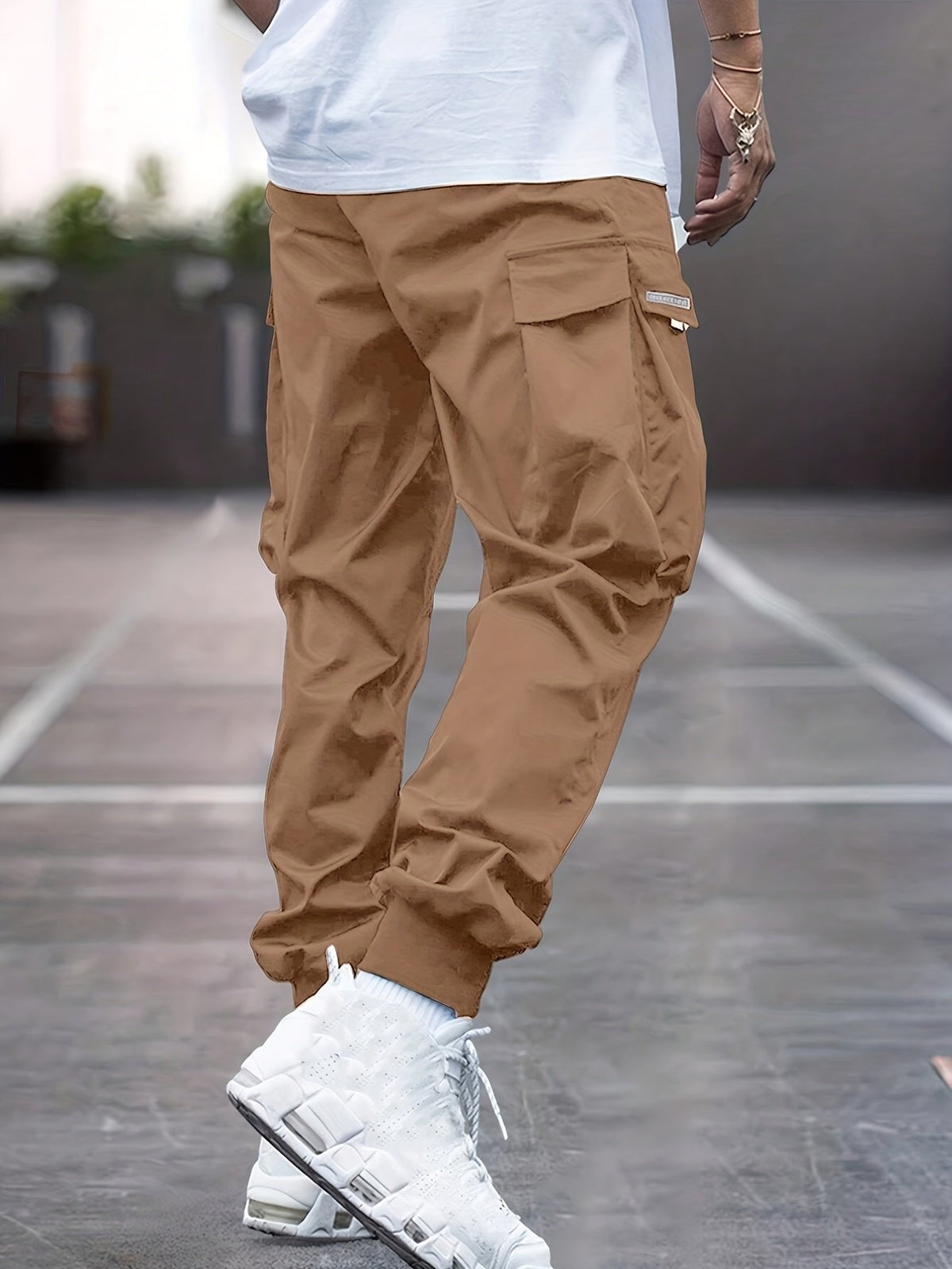 Men's Utility Drawstring Cargo Joggers