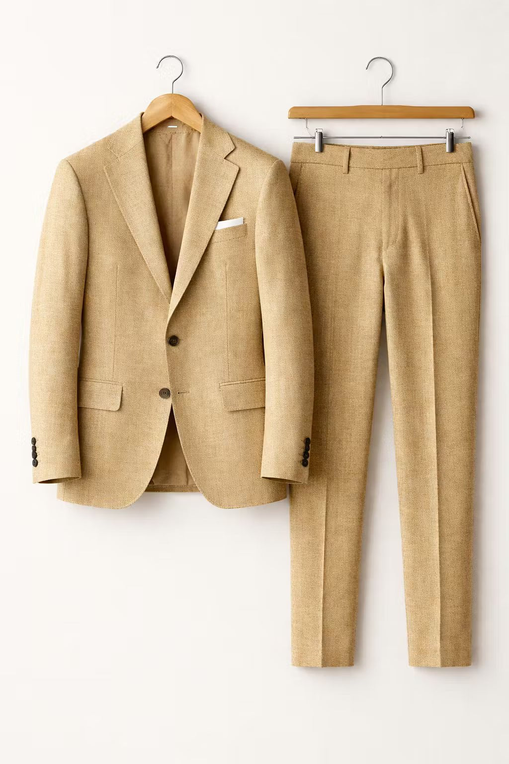 Men's Slate Grey-Blue Slim Fit Two-Piece Suit