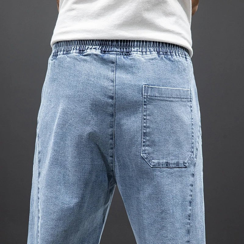Men's Pull-On Stretch Denim Joggers