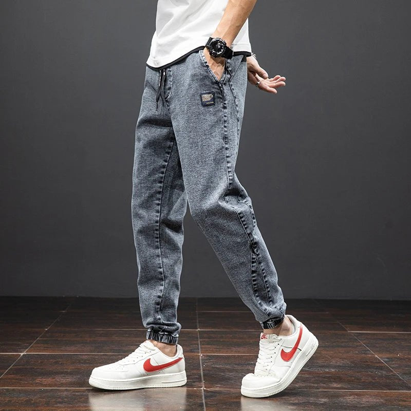 Men's Pull-On Stretch Denim Joggers