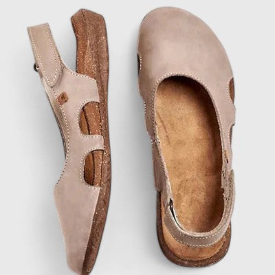 Women's Cut-Out Detail Slingback Flats