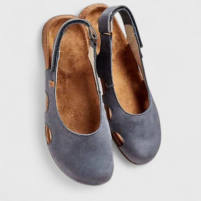 Women's Cut-Out Detail Slingback Flats