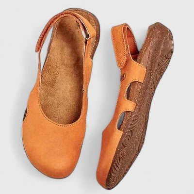 Women's Cut-Out Detail Slingback Flats