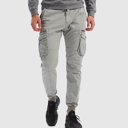 Men's Slim Fit Utility Cargo Trousers