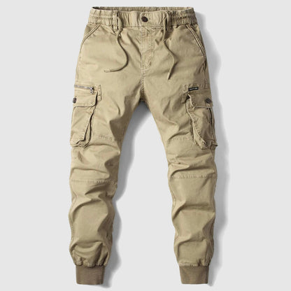 Men's Slim Fit Utility Cargo Trousers