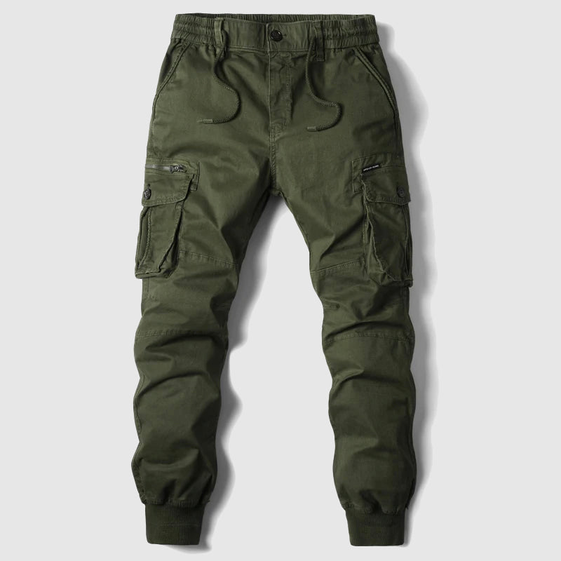 Men's Slim Fit Utility Cargo Trousers