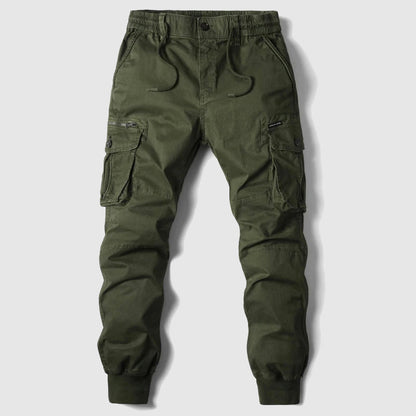 Men's Slim Fit Utility Cargo Trousers