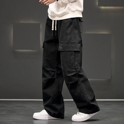 Men's Relaxed-Fit Utility Cargo Trousers