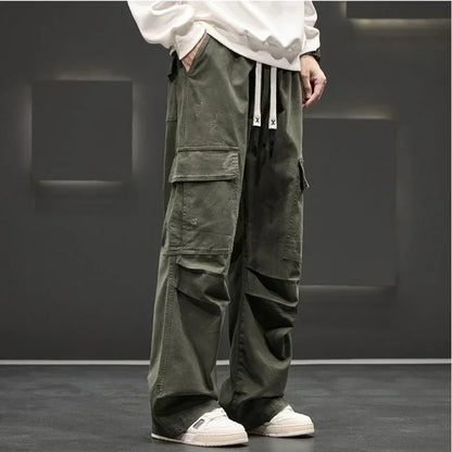 Men's Relaxed-Fit Utility Cargo Trousers