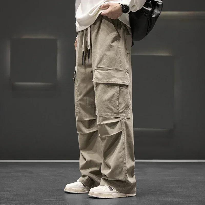 Men's Relaxed-Fit Utility Cargo Trousers