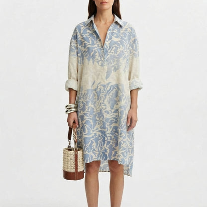 Women's Everyday Button-Through Shirt Dress