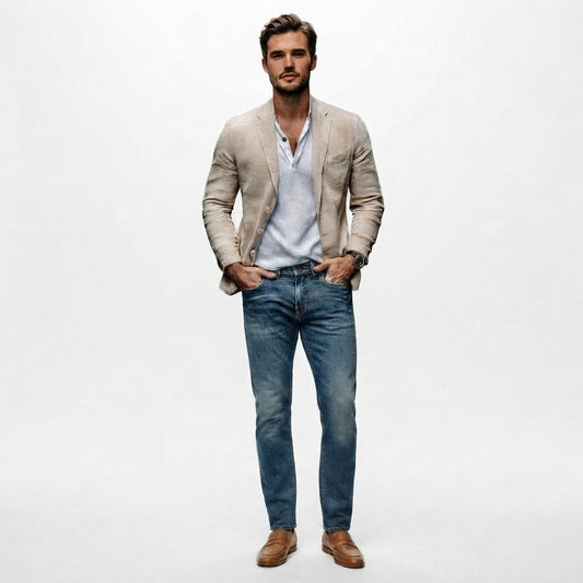 Men's Breathable Summer Blazer