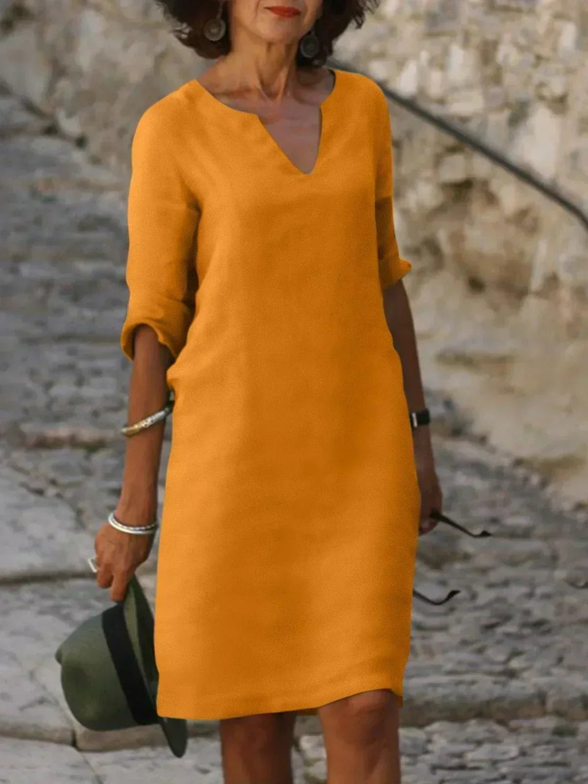Understated Sleeveless Midi Dress