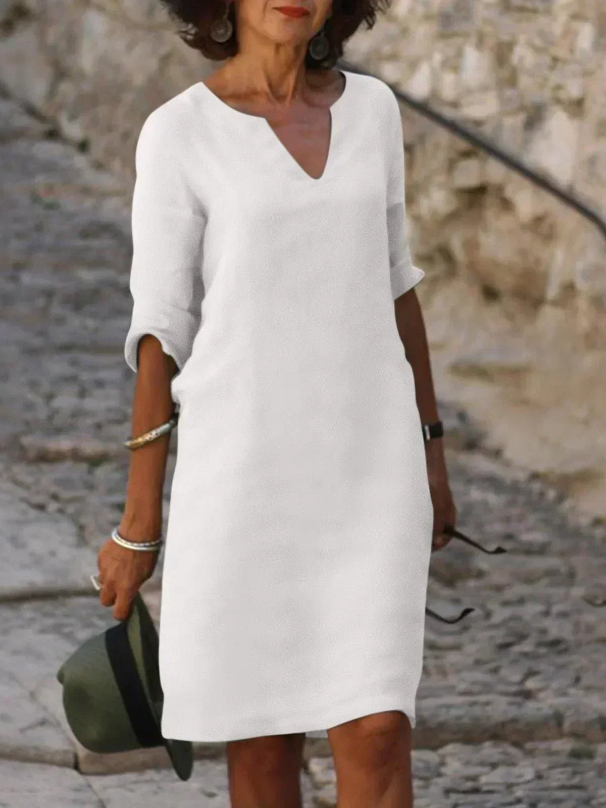 Understated Sleeveless Midi Dress