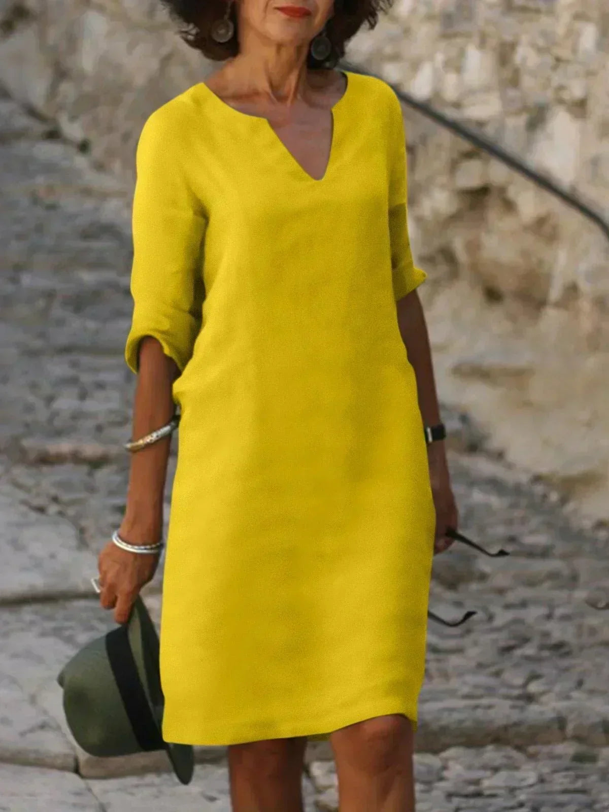 Understated Sleeveless Midi Dress